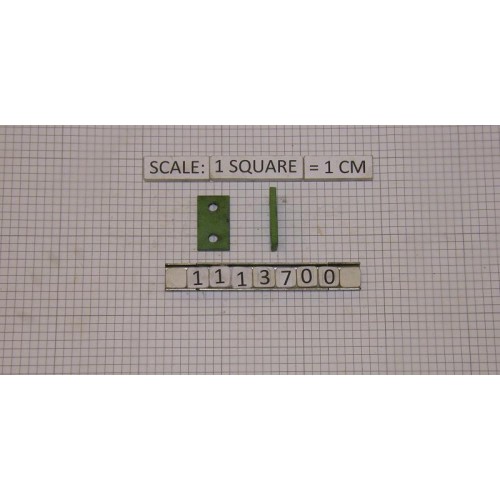 SCRAPER BACK PLATE - 1113700