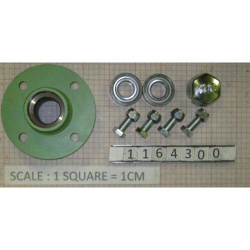 HUB ASSY C/W STUDS - 1164300