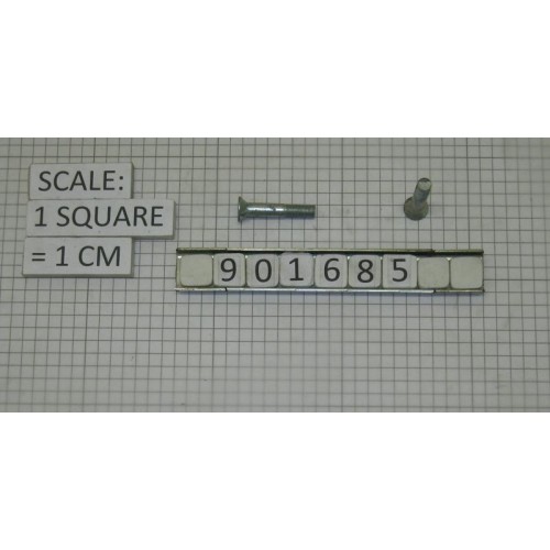 C/SUNK NIBBED BOLT - 901685